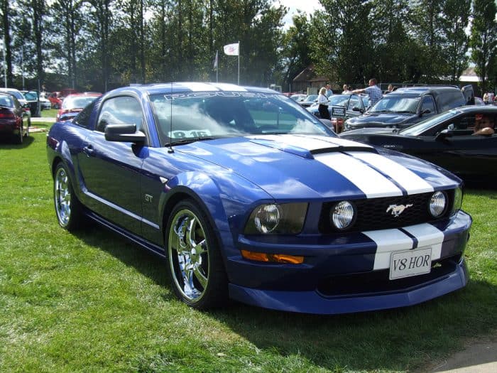 07' Ford Mustang at Car Show