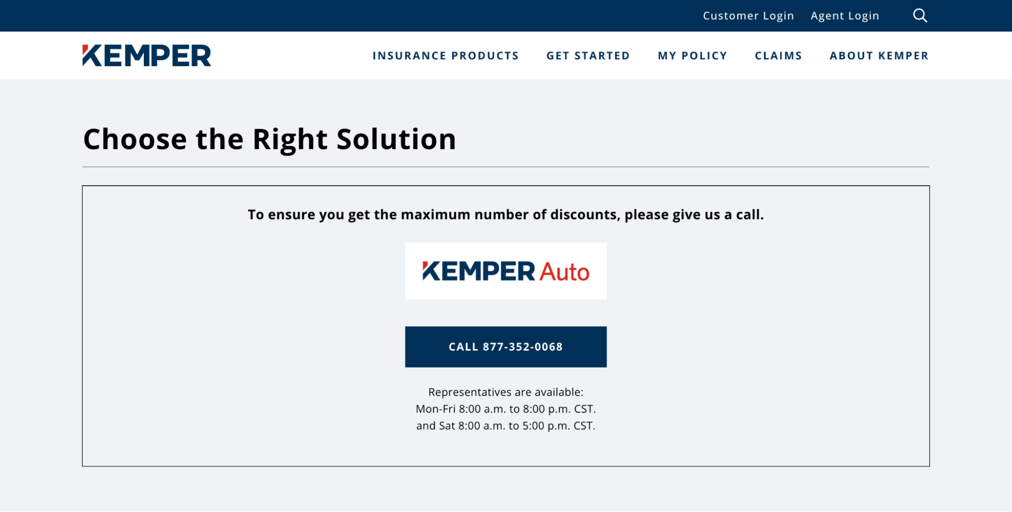 Kemper purchase page