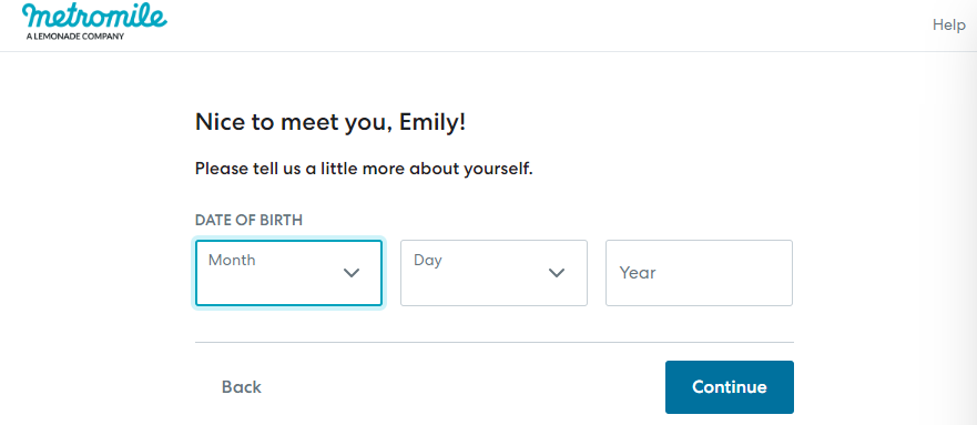Nice to meet you Emily