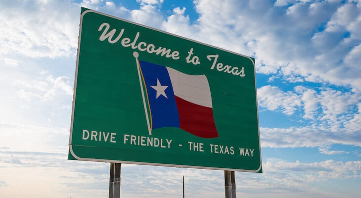 TexasSure: Welcome to Texas road signage