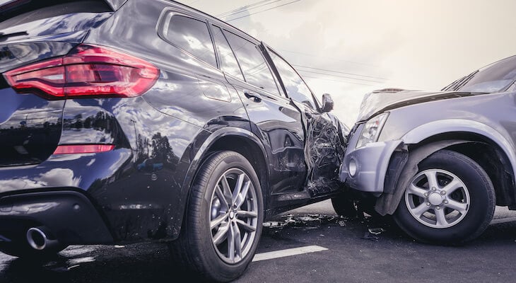 MedPay: 2 cars that crashed into each other