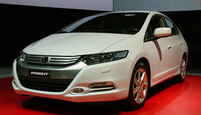 Honda Insight one of the best gas mileage cars under 10000 