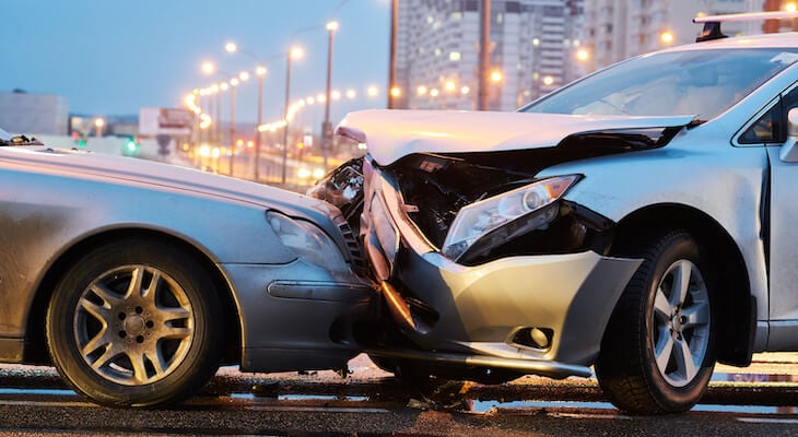 Accident forgiveness: cars that crashed into each other