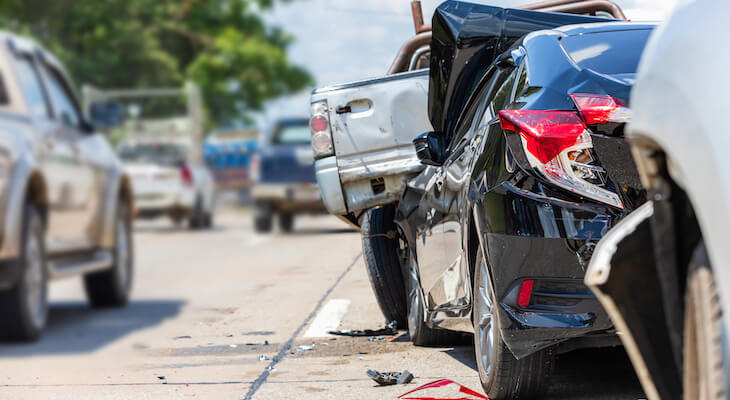 What is comprehensive coverage: multiple car crash