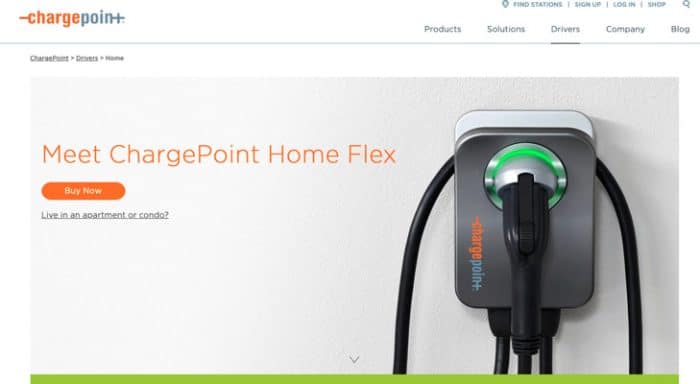 ChargePoint EV charger