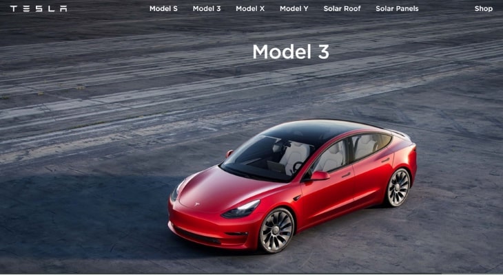 Tesla Model 3 wait time: red Tesla Model 3