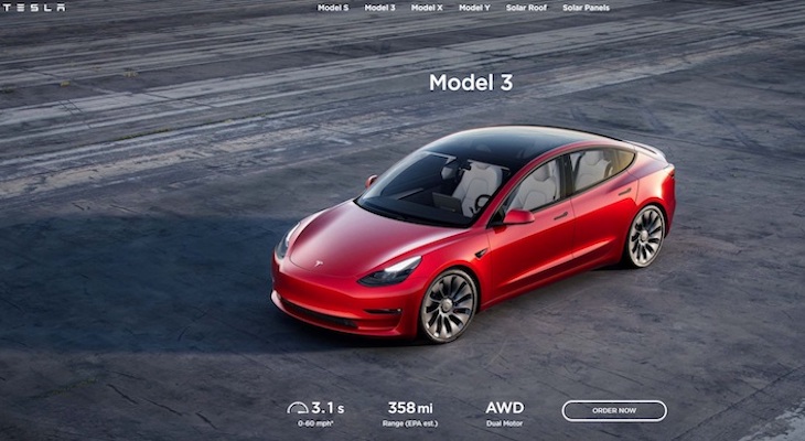 Should I buy a Tesla: Tesla Model 3 red