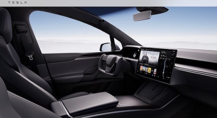 Tesla Model X interior