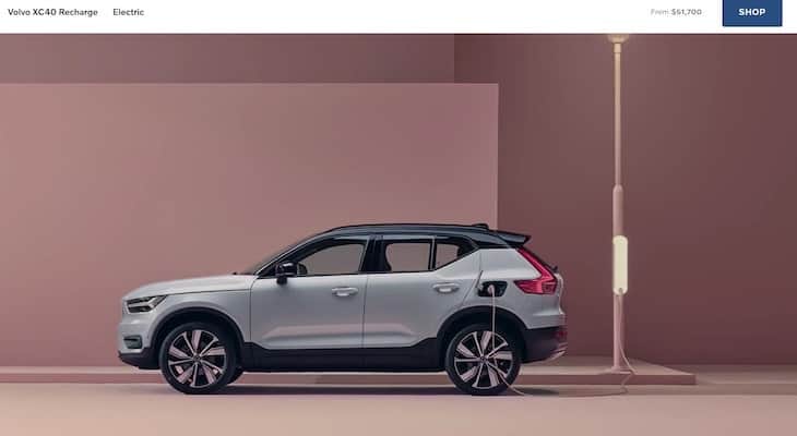 Volvo XC40 side view