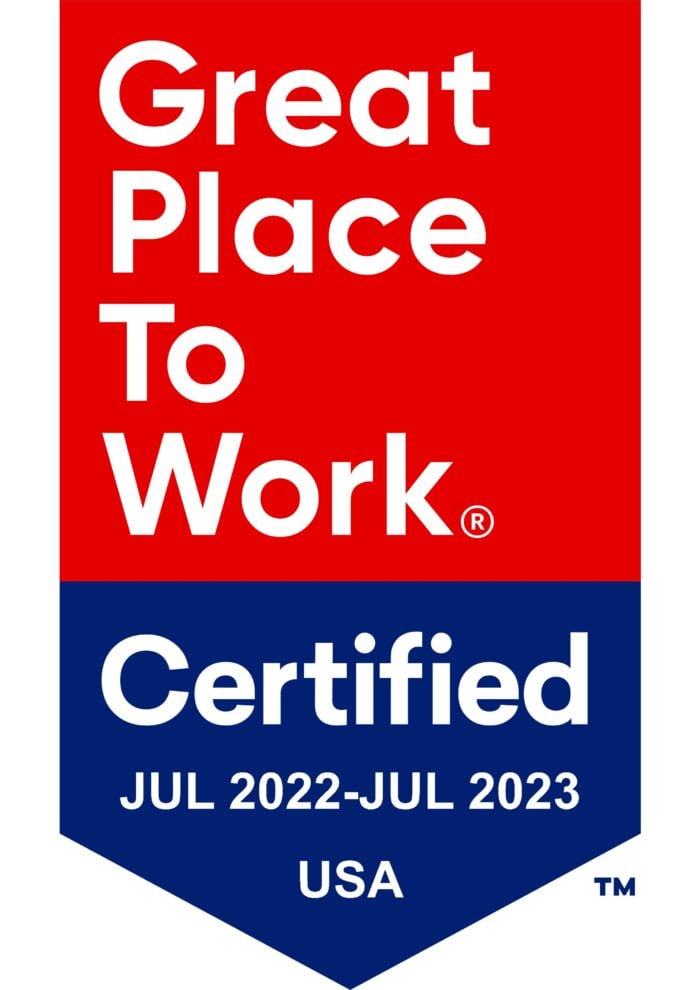 2022 Great Places to Work badge