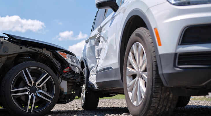 Liability vs full coverage: vehicle collision