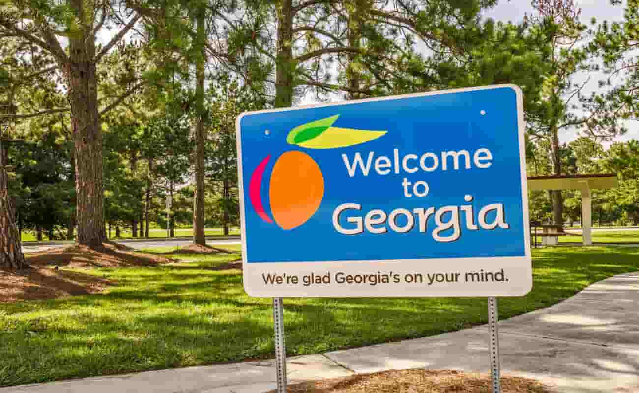 welcome to georgia sign 
