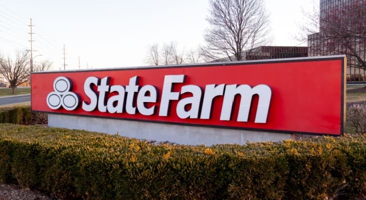 state farm on sign