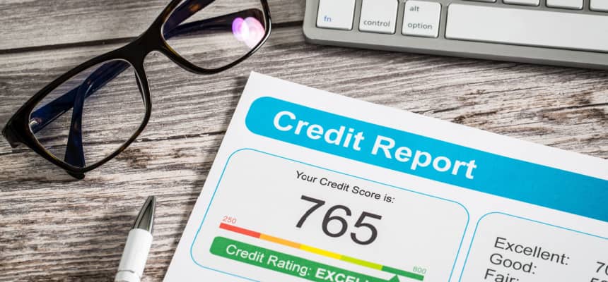 excellent credit report 