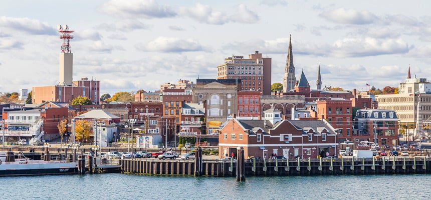Photo of Connecticut harbor