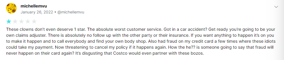 1-star customer review of CONNECT