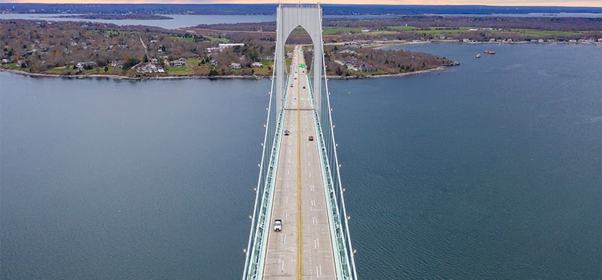 Bridge in Rhode Island