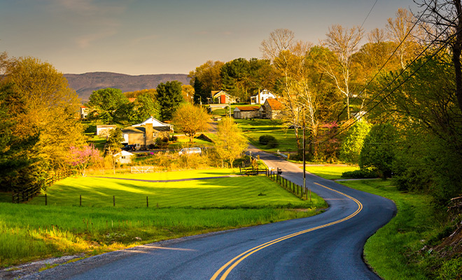 A road in Virginia