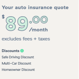 Buying Toggle Insurance policy step 9